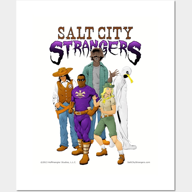 Salt City Strangers Team Image Wall Art by Hoffmangler